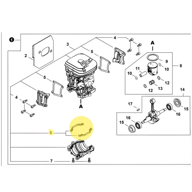 joints-moteur-echo-p200000890-cs-4510-shindaiwa-451s-origine-