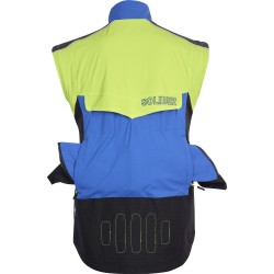 veste-de-travail-jaune-et-bleu-manches-amovibles-elagueur-arboriste-climb