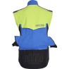 veste-de-travail-jaune-et-bleu-manches-amovibles-elagueur-arboriste-climb