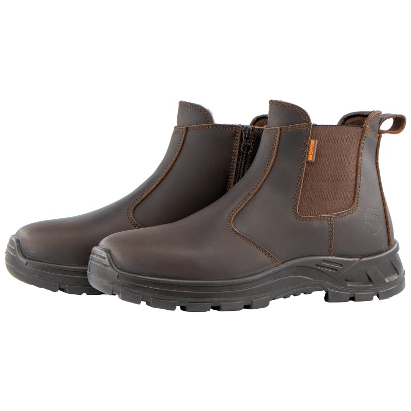 bottines-de-travail-solden-bottes-mi-haute