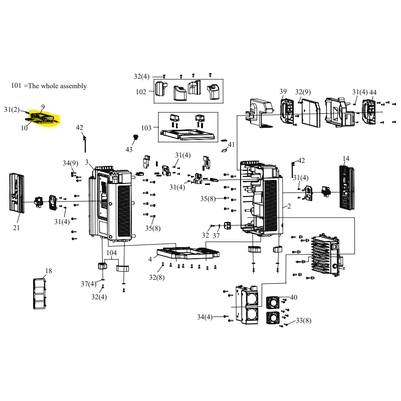 POIGNEE 01 KRESS 59005463 - KAC844