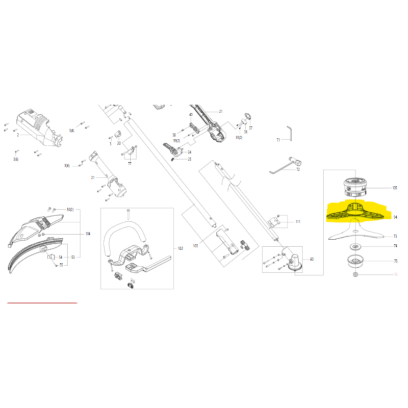 GAINE DE LAME KRESS 59005048 - KG163.9