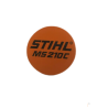 PLAQUE SIGNALETIQUE MS 210 C STIHL 11239671511 - 1123-967-1511 - PIECE D'ORIGINE