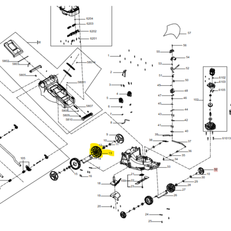 roue-arriere-kress-pour-kg7459-60073005