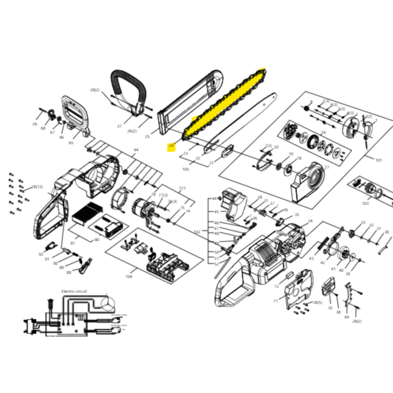 chaine-de-tronconneuse-14-pouces-pour-ka2624-kg367e-kg3469-kress-59002049