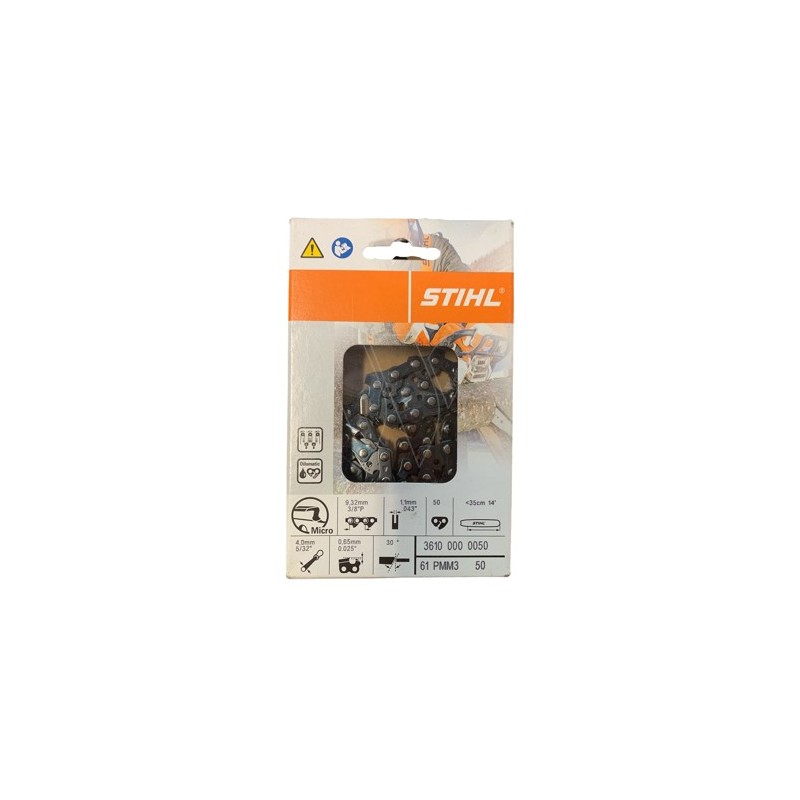 CHAINE 3/8P 1,1MM 50M PICCO MICRO 3 STIHL 36100000050 - 3610-000-0050 - 39820000050 -  - 3610 000 0050