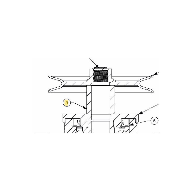 entretoise-palier-de-lame-cub-cadet-mtd-750-06695
