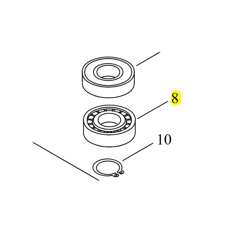 roulement-echo-shindaiwa-90080006002