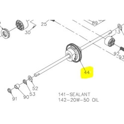 differentiel-complet-mtd-hg-70131-hg-70229-hydrogear