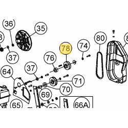 poulie-scarificateur-mtd-756-05071-969228