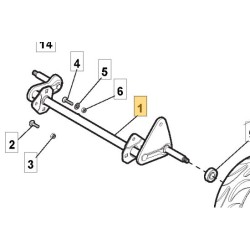 AXE ROUES AV D 210 DML50 - 381002869/1 - GGP - CASTELGARDEN - STIGA