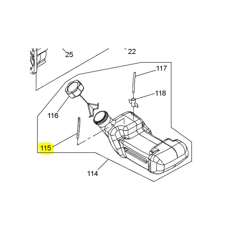 durite-essence-makita-dolmar-bb542520