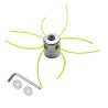 TETE DEBROUSAILLEUSE UNIVERSELLE ARAIGNEE ALUMINIUM  4 FILS OU 8 FILS