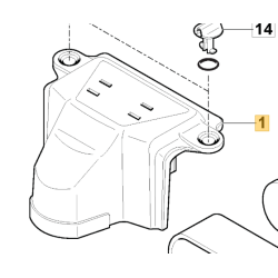 COUVRE-FILTRE A AIR - 118550954/0 - GGP - CASTELGARDEN - STIGA
