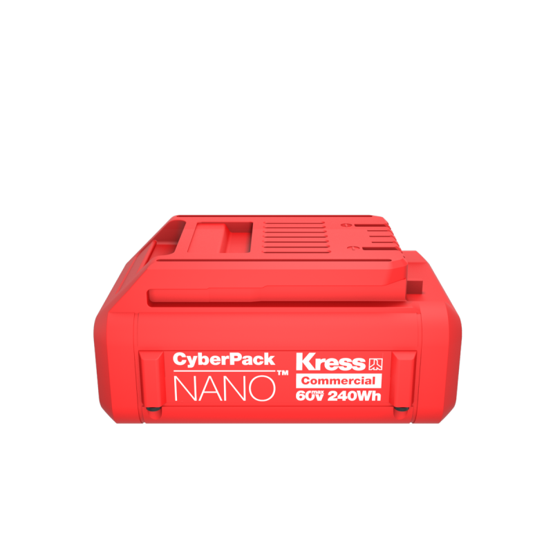 PACK TAILLE-HAIES KRESS - 63CM - 60V - KC200.9 AVEC CYBERPACK 4AH 240WH - KAC800 ET CHARGEUR 5A - KAC3714