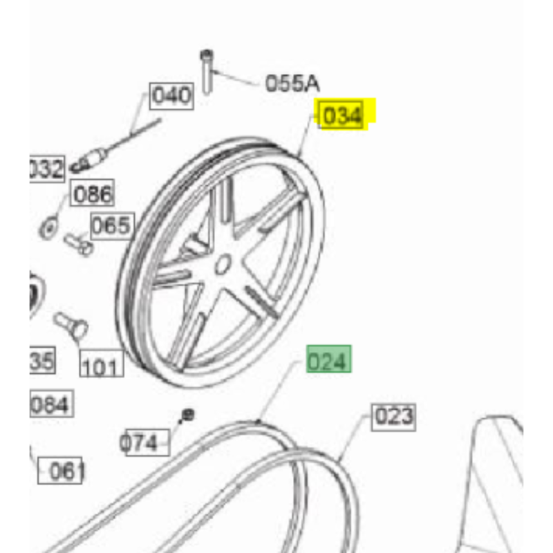 poulie-double-receptrice-motobineuse-dori-dorigny-dormak-0185400002010