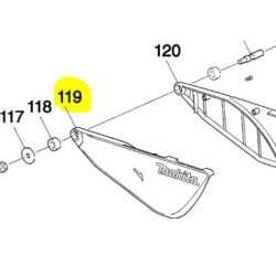 protection-gauche-makita-dolmar-jm27100095