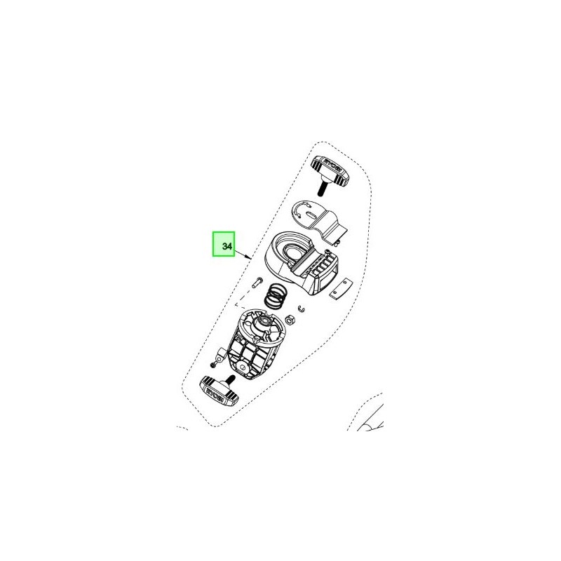 support-de-poignee-ryobi-5131047393