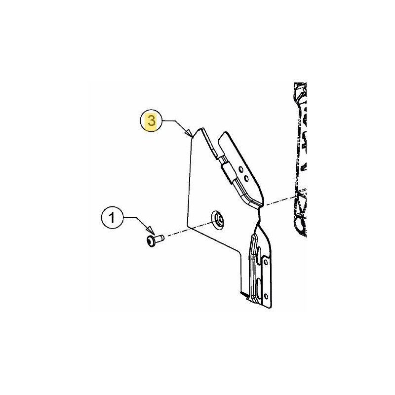 support-brancard-droite-tondeuse-mtd-cub-cadet-731-10503b-731-10503a