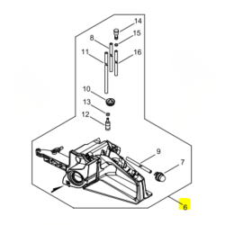 poignee-tronconneuse-echo-cs-4920-cs4920-p100-012540-p100012540