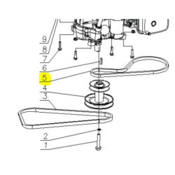 courroie-de-transmission-tracteur-tondeuse-74cm-topsun-roques-et-lecoeur-vert-loisirs-dormak-20093380