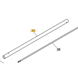 bc-26cc-short-transmission-pipe-assy-1188031950-1188031951-ggp-castelgarden-stiga