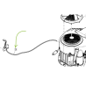 CABLE ACCELERATEUR AUTOPORTEE JOHN DEERE Z335 E - AUC10046