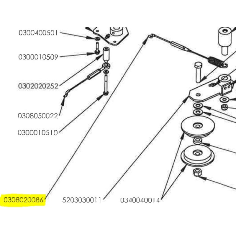 cable-galet-d-embrayage-roques-et-lecoeur-rl0308020086