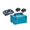 PACK ENERGIE 2xBL1850B 1xDC18RD MAKPAC MAKITA - DOLMAR 197629-2