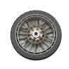 ROUE TONDEUSE HONDA 42710-VH7-010ZA - HRX537C2 - HRX537C3 - HRX537C4 - HRX537C5 - HRX537C6 - HRX537C7
