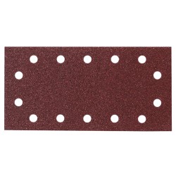 FEUILLE RECT 5+5+2+2 BOIS/MÉT 115X280MM G240 (X10) MAKITA - DOLMAR P-33071