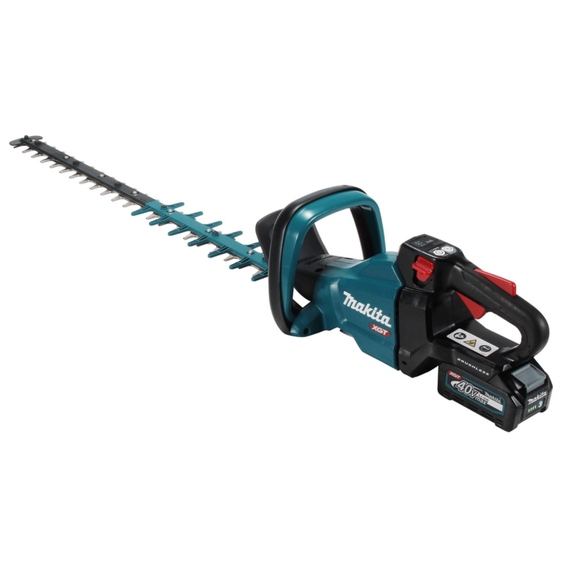 taille-haie-makita-uh005gm101-sans-fil-40v-max-xgt-moteur-brushless-lame-75-cm-batterie-4ah-chargeur-dc40ra