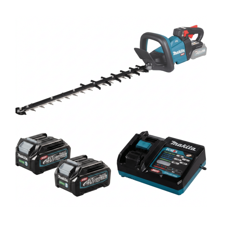 taille-haie-makita-uh006gm201-40v-xgt-brushless-lame-60-cm-2-batteries-40-ah-chargeur-rapide