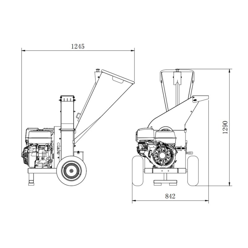 broyeur-anova-15cv-420cc-diametre-entree-100mm-bio150t