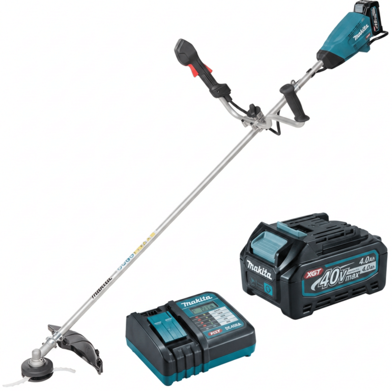 ur016gm101-debroussailleuse-makita-xgt-40-v-max-brushless-1-batterie-40-ah-1-chargeur-rapide