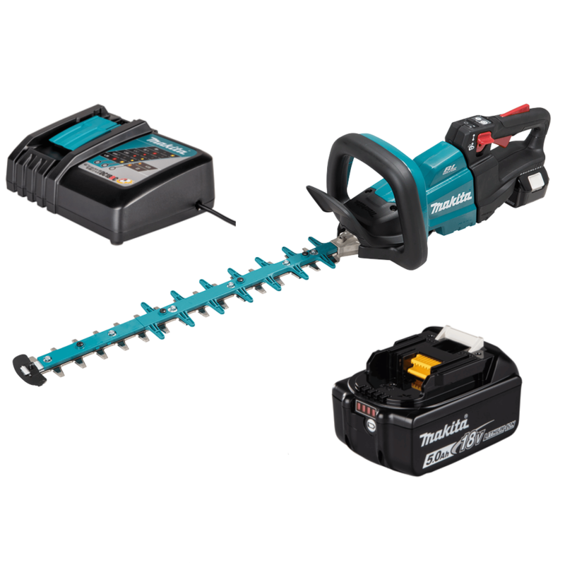 taille-haie-makita-duh502rt-18-v-lxt-50-cm-1-batterie-50-ah-chargeur-rapide