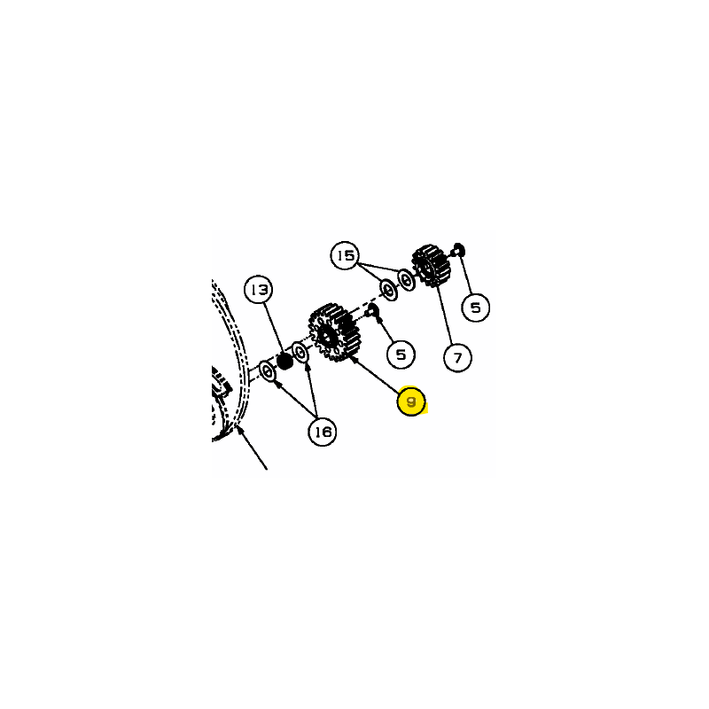 pignon-23-dents-tondeuse-mtd-cub-cadet-yardman-717-04678