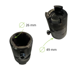 ACCOUPLEMENT FRAISE ARRIERE MOTOCULTEUR RINALDI R2 - GRILLO - 020.065 - 020065 - XR2 020.065