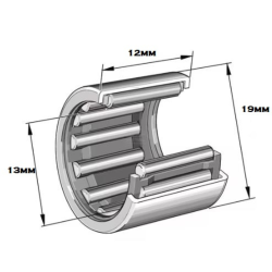roulement-a-aiguilles-ina-hk1312-hk1312-b-13x19x12-mm