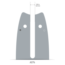 guide-tronconneuse-microlite-speedcut-45-cm-oregon-180txlba074-jauge-13mm-pas-0325-68-maillons