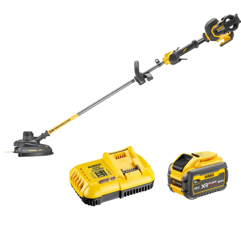 coupe-borduresdebroussailleuse-xr-flexvolt-dewalt-18v-brushless-1-batterie-3090-ah-1-chargeur-80-a-dcm571x1-qw