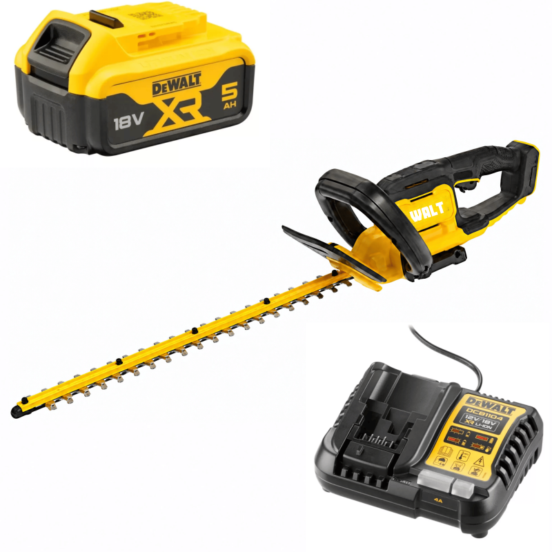 taille-haies-xr-18-v-20-cm-1-batterie-50-ah-1-chargeur-40-a-dewalt-dcmht562p1-qw