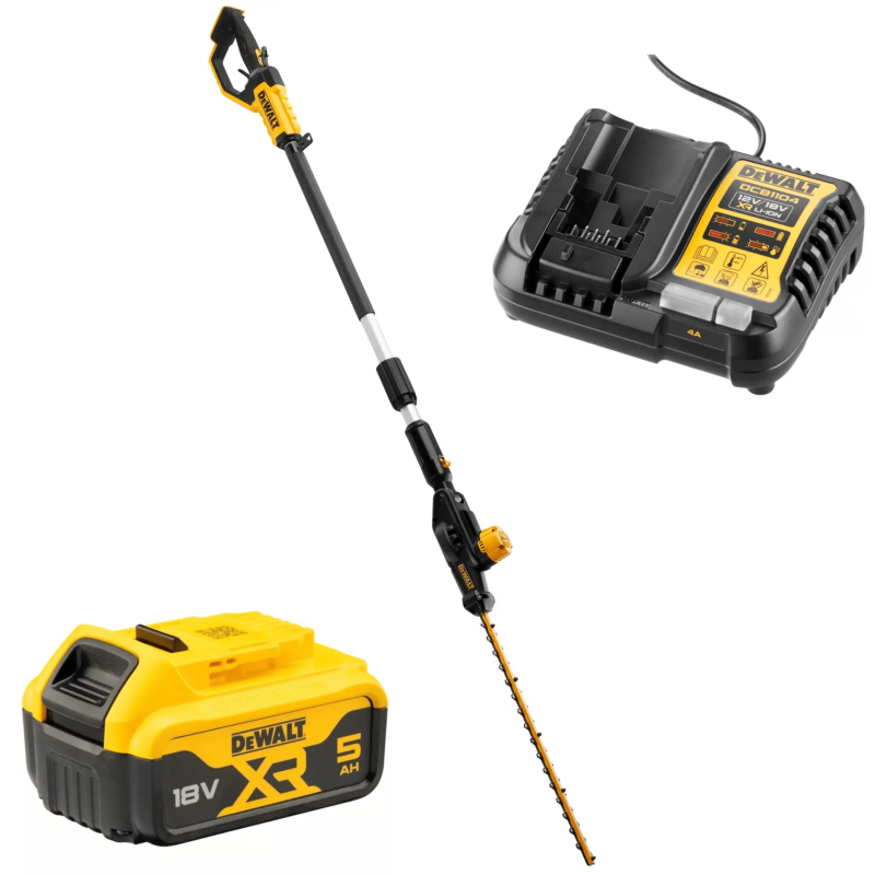 taille-haies-sur-perche-xr-18-v-55-cm-1-batterie-50-ah-1-chargeur-40-a-dewalt-dcmph566p1-qw