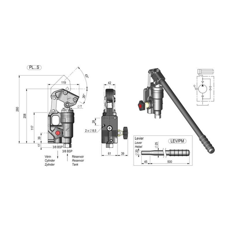 pompe-hydraulique-en-ligne-manuelle-seule-levier-1fk6487