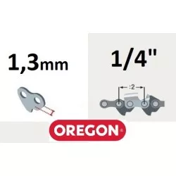 chaine-tronconneuse-predecoupee-oregon-25ap063e-25a063e-pas-14-jauge-050-13mm-63-maillons-63-entraineurs
