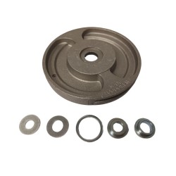 tete - aluminium - debroussailleuse - brin - 25.4mm