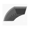 Courroie trapézoïdale crantée AX35, 4L370