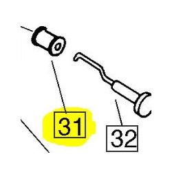 Passe tige ECHO, SHINDAIWA référence 17881060930 - 178810-60930