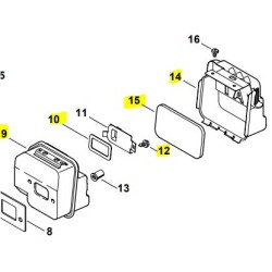 Silencieux tronçonneuse MS-170 D STIHL 11301400607 - 1130-140-0607