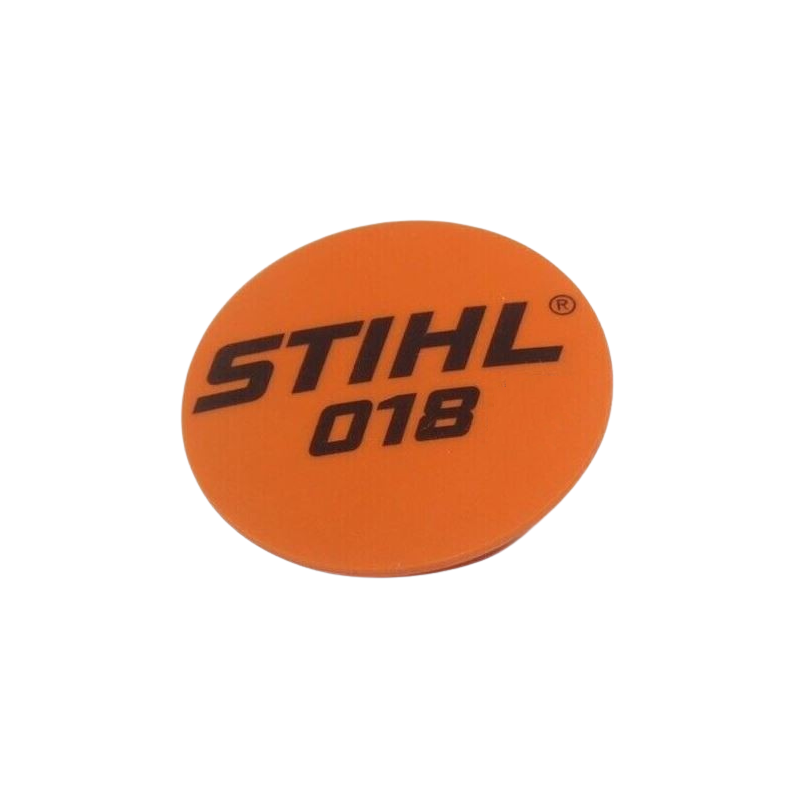 PLAQUE SIGNALETIQUE 018 STIHL 11309671501 - 1130-967-1501
